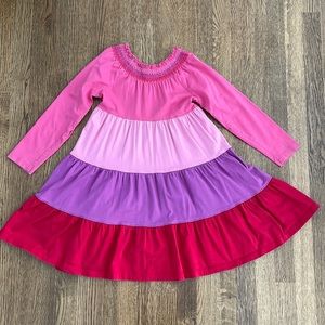 Hanna Long Sleeve Twirl Dress